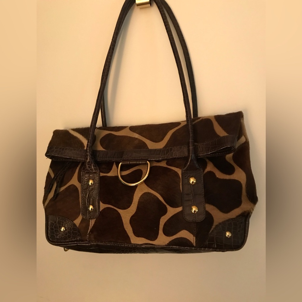 Maurizio Taiuti Handbag with Gold Ring Detail